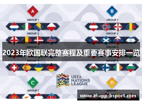 2023年欧国联完整赛程及重要赛事安排一览